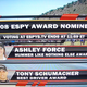 Illustration for article titled Best Of Luck To Ashley Force At The ESPY Awards Tonight